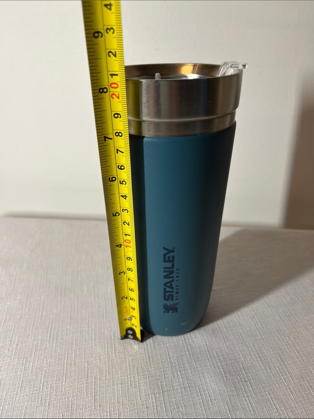 STANLEY Blue Stainless Steel Travel Tumbler
Clear Flip Lid
Like New - Picture 4 of 7